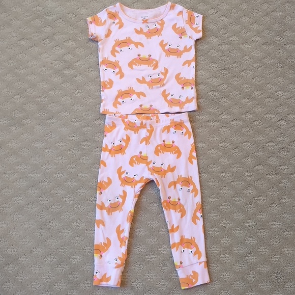 carters crab pajamas